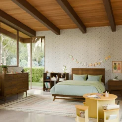 Double Bed Bondi - Walnut Natural