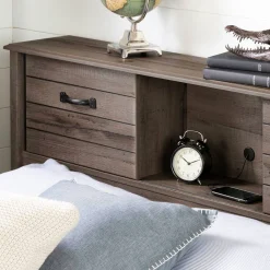 Double Bed Headboard Asten - Oak