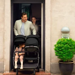 Double TRVL Stroller - Caviar