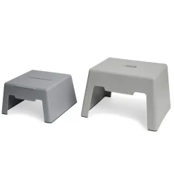Double-Up Step Stool - Grey