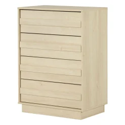 4-Drawer Chest - August Bleached Oak