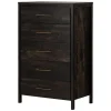 5-Drawer Chest - Gravity Rubbed Black