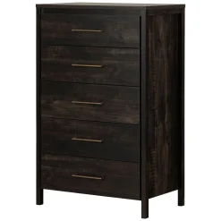 5-Drawer Chest - Gravity Rubbed Black