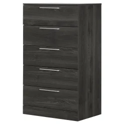 5-Drawer Chest - Step One Essential - Gray Oak