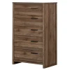 5-Drawer Chest - Tao Natural Walnut
