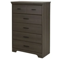 5-Drawer Chest - Versa Gray Maple