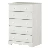 5-drawer chest Summer Breeze - White Pine