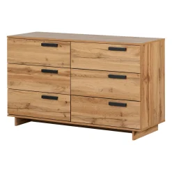 6-Drawer Double Dresser - Cavalleri Nordik Oak