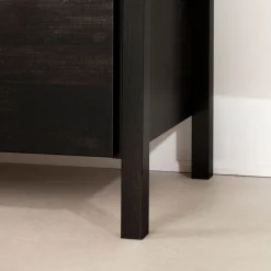 6-Drawer Double Dresser - Gravity Rubbed Black