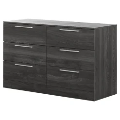 6-Drawer Double Dresser - Step One Essential Gray Oak