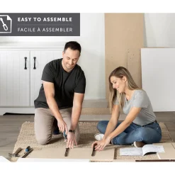 6-Drawer Double Dresser - Step One Essential Gray Oak