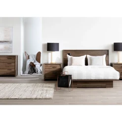 6-Drawer Double Dresser - Tao Natural Walnut