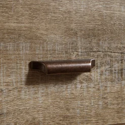 6-Drawer Double Dresser - Versa Weathered Oak