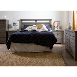 6-Drawer Double Dresser - Versa Gray Maple
