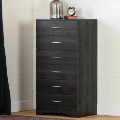 6-drawer lingerie chest - Step One Gray Oak