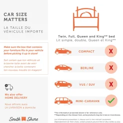 3-Drawer Mates Bed - Noah Bleached Oak