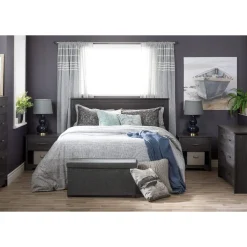 1-Drawer Nightstand - Fusion Gray Oak