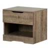 1-Drawer Nightstand - Holland Weathered Oak