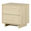 2-Drawer Nightstand - Noah Bleached Oak