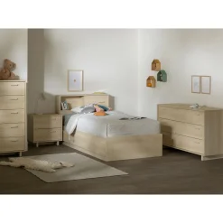 2-Drawer Nightstand - Noah Bleached Oak