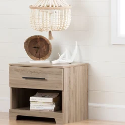 1-Drawer Nightstand - Primo Rustic Oak