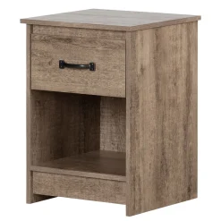1-Drawer Nightstand - Tassio Weathered Oak