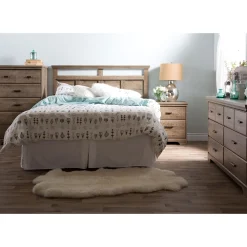 2-Drawer Nightstand - Versa Weathered Oak