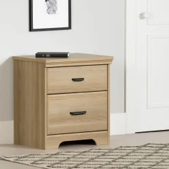 2-Drawer Nightstand - Versa Natural Ash
