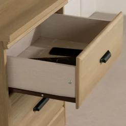 2-Drawer Nightstand - Versa Natural Ash