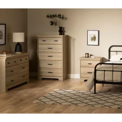2-Drawer Nightstand - Versa Natural Ash