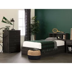 1-Drawer Nightstand - Zach Gray Oak