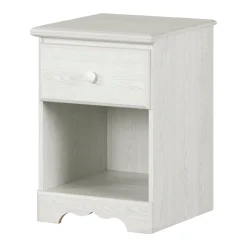 1-Drawer Nightstand Summer Breeze - White Pine