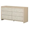 6-Drawers Dresser - - Munich Soft Elm and White
