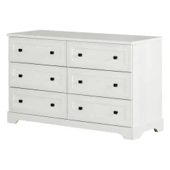 6-Drawers Dresser - Hazen White Pine