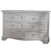 Dresser 6-Drawers Ragusa Vintage White