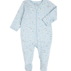Ducks Flowers Pajamas 0-12m