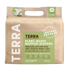 Eco Diapers Size 4 Toddler - 22-30 lbs