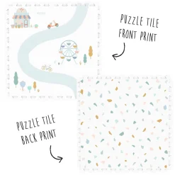 EEVAA Puzzle Mat Village