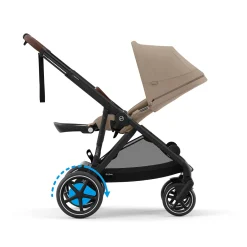 eGazelle S Electronic Assist Stroller - Black / Almond