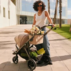 eGazelle S Electronic Assist Stroller - Black / Almond