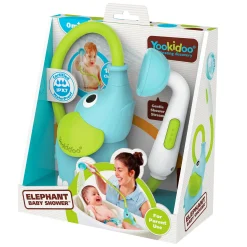 Elephant Shower for Baby - Blue