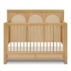 Eloise 4-in-1 Convertible Crib - Honey & Performance Sand Eco-Weave