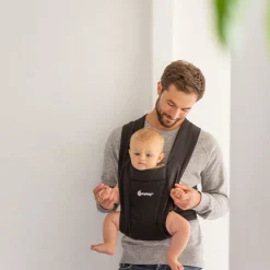 Embrace Cozy Newborn Carrier - Pure Black