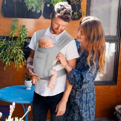 Embrace Mesh Newborn Carrier - Soft Grey