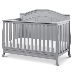 Emmett 4-in-1 Convertible Crib - Grey