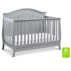 Emmett 4-in-1 Convertible Crib - Grey