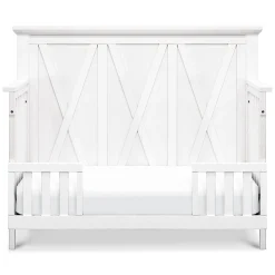Emory Farmhouse 4-in-1 Convertible Crib - Linen White