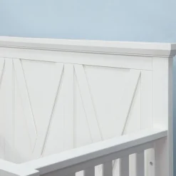 Emory Farmhouse 4-in-1 Convertible Crib - Linen White