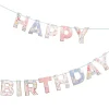 English Garden Birthday Garland