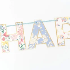 English Garden Birthday Garland